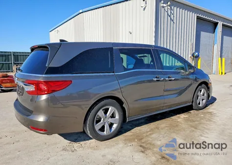 2019 Honda Odyssey Exl z USA, uszkodzony, nr VIN 5FNRL6H72KB014215